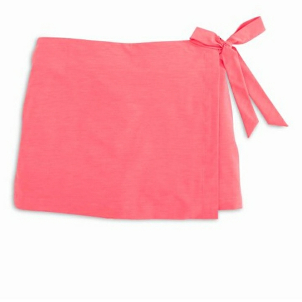 NEW Southern Tide Size 10  Heather Calypso Coral Jourdan Wrap Skort - Picture 4 of 7